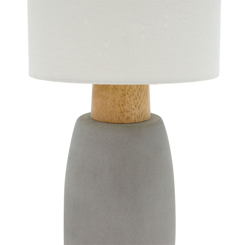 Table lamp Insight pakoworld E27 grey D22.8x50.8cm