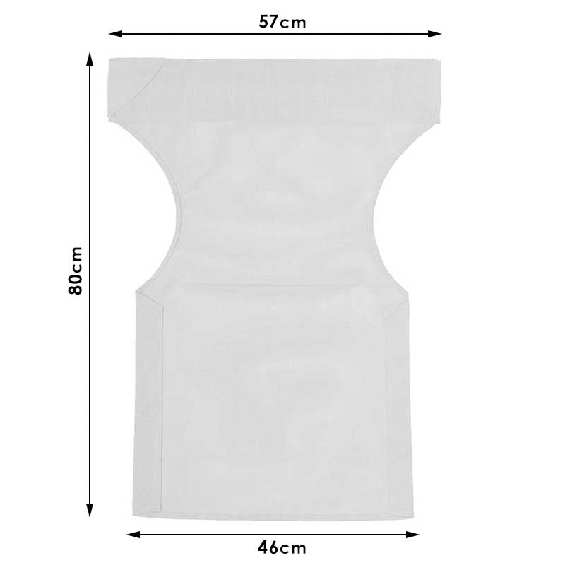 Perforated cloth Nexus pakoworld professional for director's armchair pvc 46/57x1x80cm