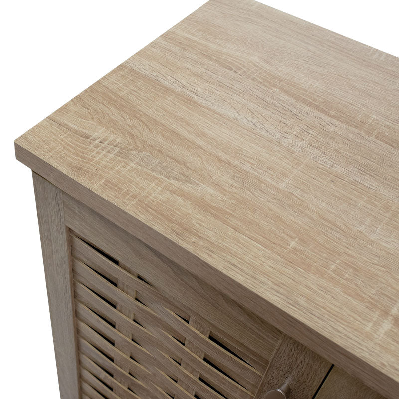 Shoe cabinet MANTAM pakoworld 12 pairs sonoma 78x40x92 cm