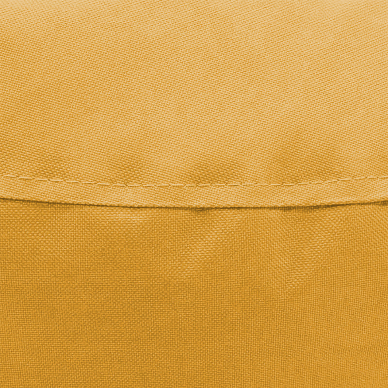 Bean bag armchair Norm pakoworld fabric 100% waterproof dark yellow