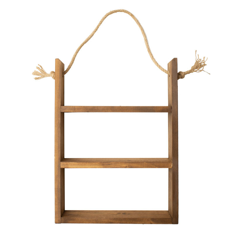 Lauren pakoworld wall shelf walnut 35x9x47cm