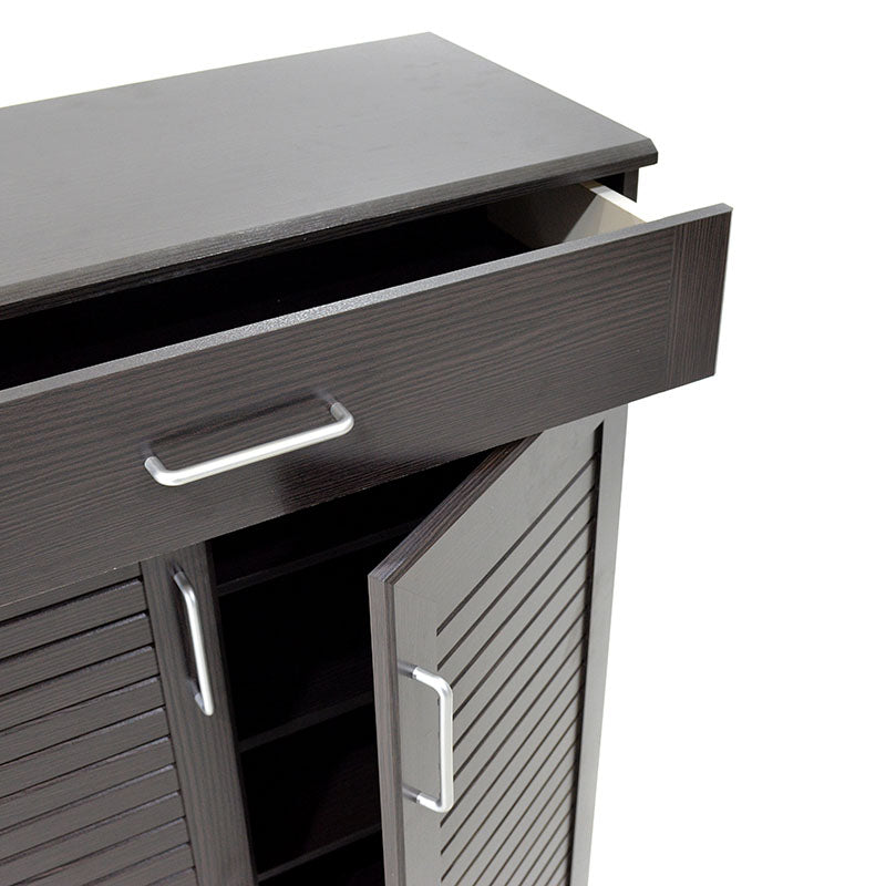 Shoe cabinet Sante pakoworld 20 pairs wenge 80x37x123cm