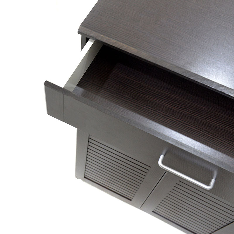 Shoe cabinet Sante pakoworld 30 pairs wenge 120x37x123cm