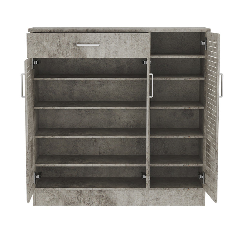 Shoe cabinet Sante pakoworld 30 pairs antique anthracite 120x37x123cm