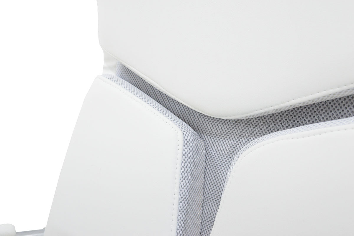 Manager office chair Shark pakoworld with PU white-grey colour