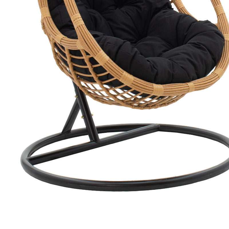 Lacie pakoworld swing hanging pe natural-metal pillow black