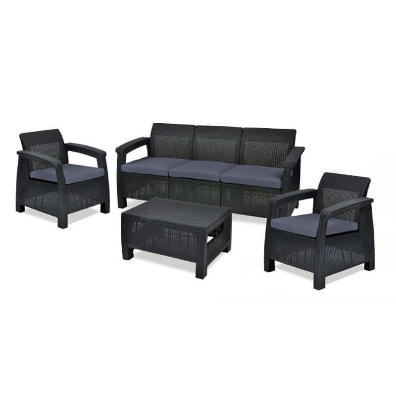 Гарнитура 4 части антрацит