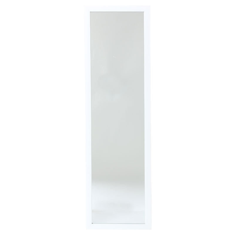 Floor mirror PWD-0112 pakoworld polyresin-glass white 39x35.5x125cm