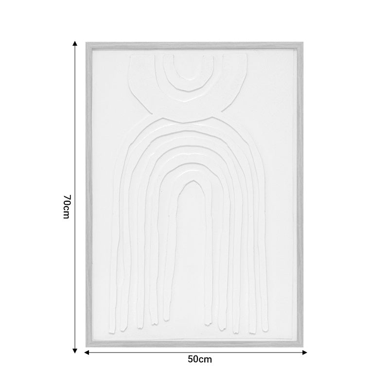 Wall art canvas Bobby pakoworld mdf 50x2.6x70cm