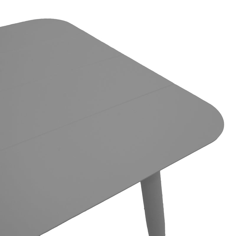 Dining set Heven Vista set of 3 pieces anthracite aluminum 80x80x72cm