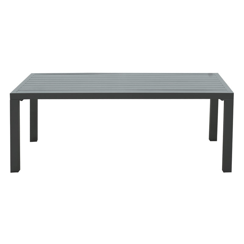 Lounge Ritchie set 4pcs aluminum-fabric dark grey