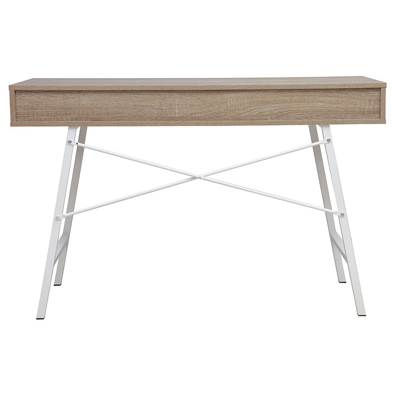 Work table Yamin pakoworld natural-white 120x48x76cm