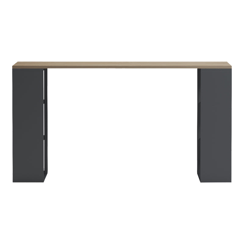 Office desk Praga anthracite-sonoma 140x60x75cm
