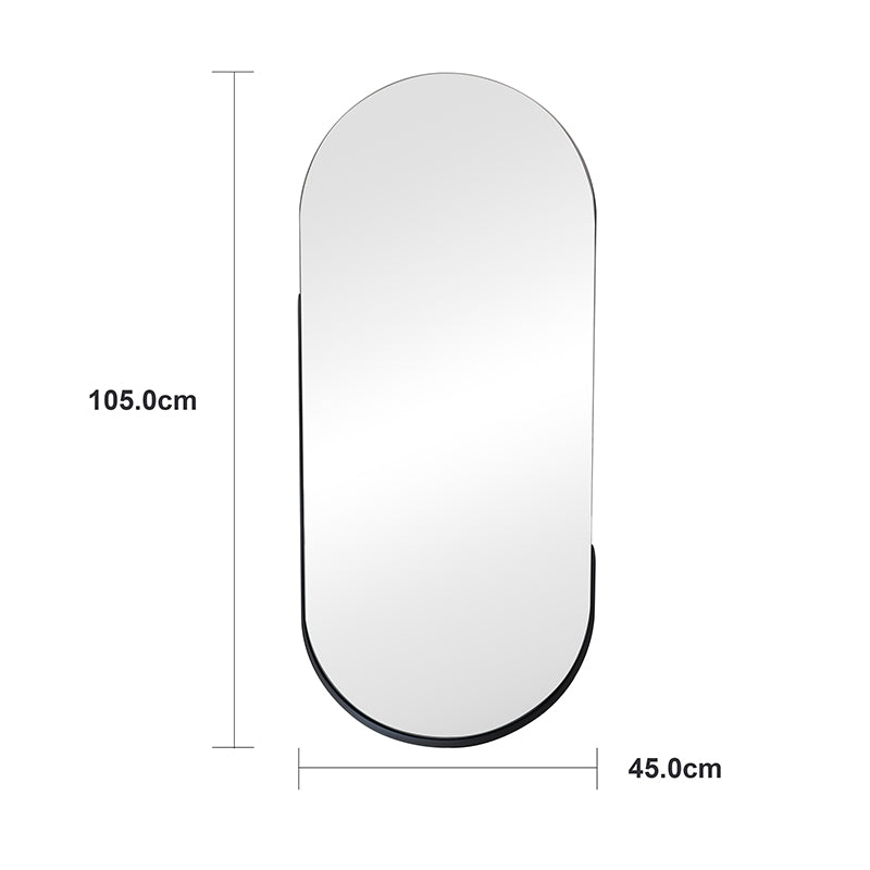 mirror Asteria gold MDF with gold metal 45x5x105cm
