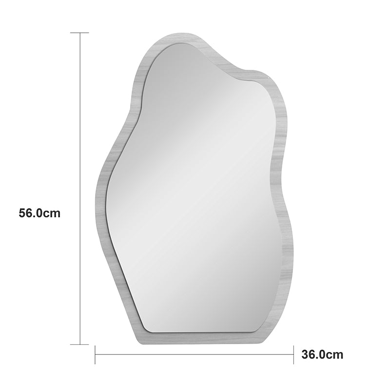 mirror Evanthia MDF nature finish 36x1.2x56cm