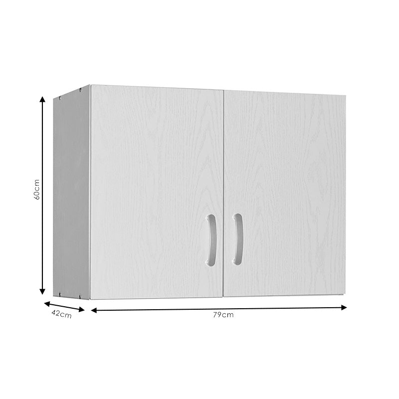 Cabinet Zelia pakoworld 2 doors natural mo 79x42x60cm