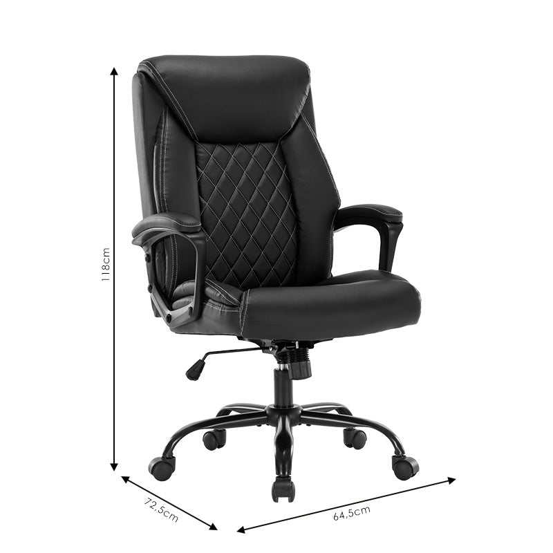 Office chair manager Victory pakoworld pu black