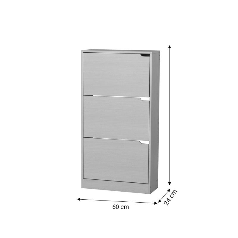 Mia pakoworld shoe cabinet 9 pairs natural 60x24x115cm