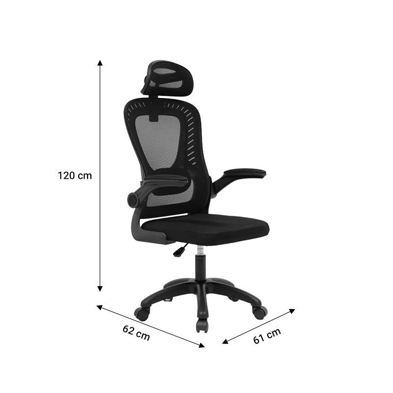 Office chair manager Delilah pakoworld mesh black