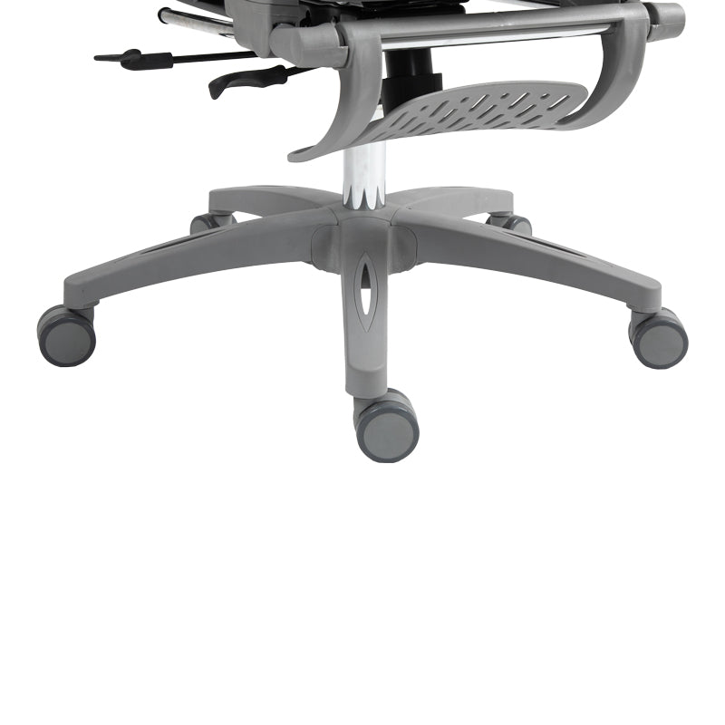 Work chair manager Zenyk pakoworld mesh in black and white color 63x70x126cm