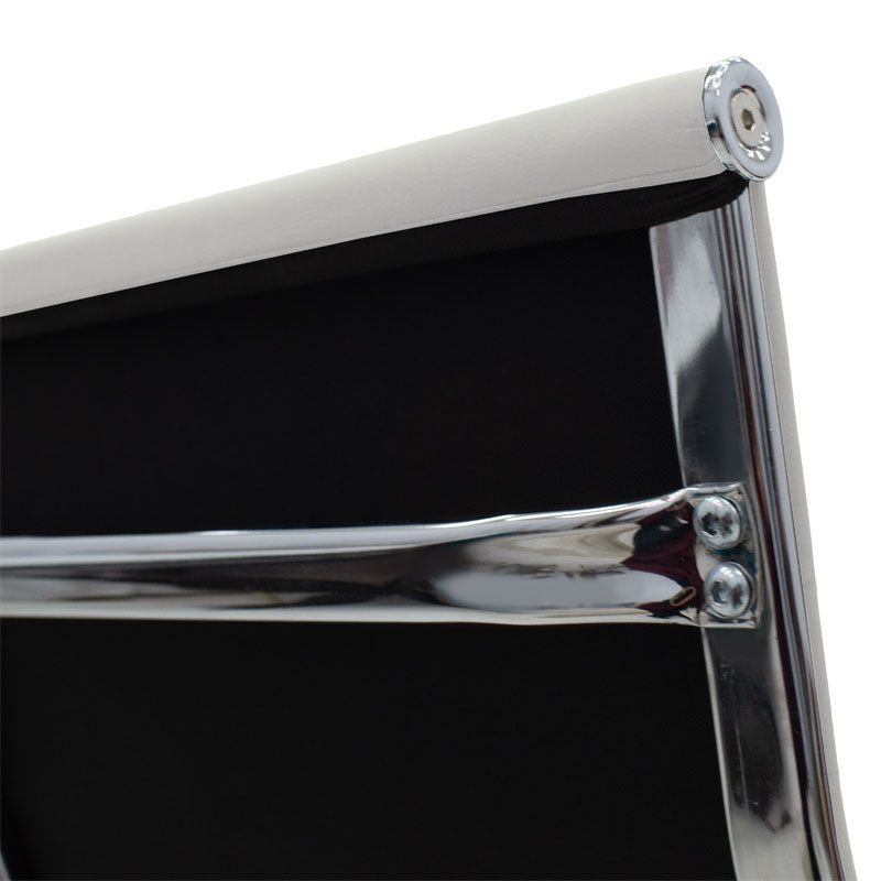 Manager office chair Valter pakoworld white pu 55.5x58x108cm