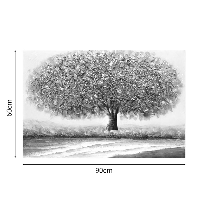 Canvas wall art Forestree Inart 90x3x60cm