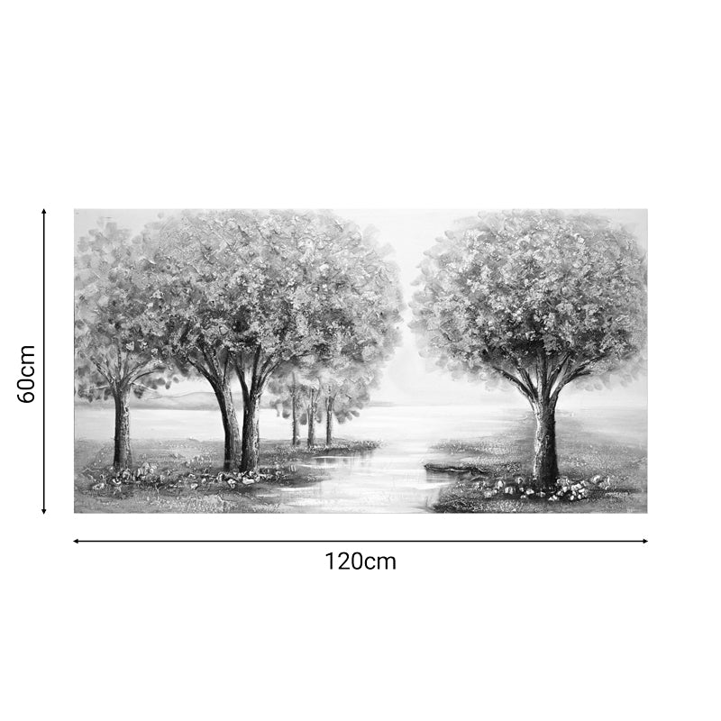 Canvas wall art Forest I Inart 120x3x60cm