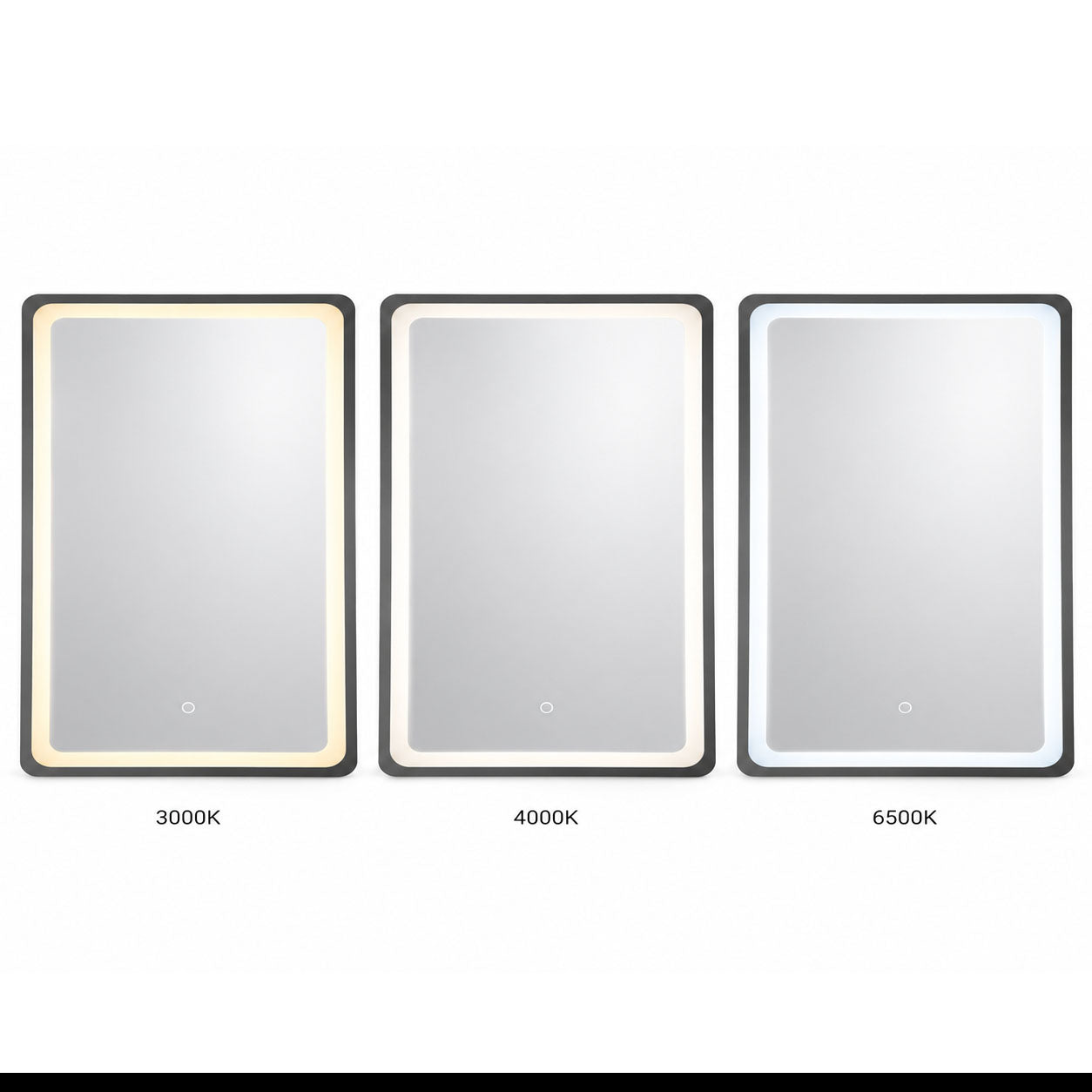 Delbo pakoworld led mirror 60x2.5x80cm