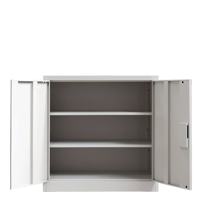 Armon pakoworld metal cabinet in light gray color 90x45x90cm