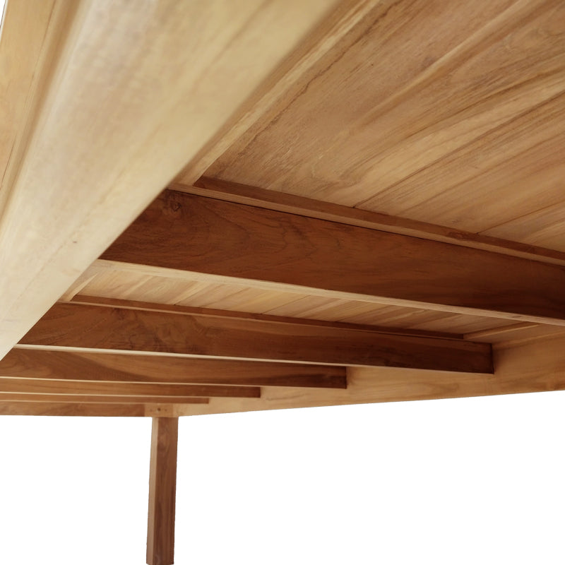 Table Pablo pakoworld teak wood in natural shade 240x100x76cm