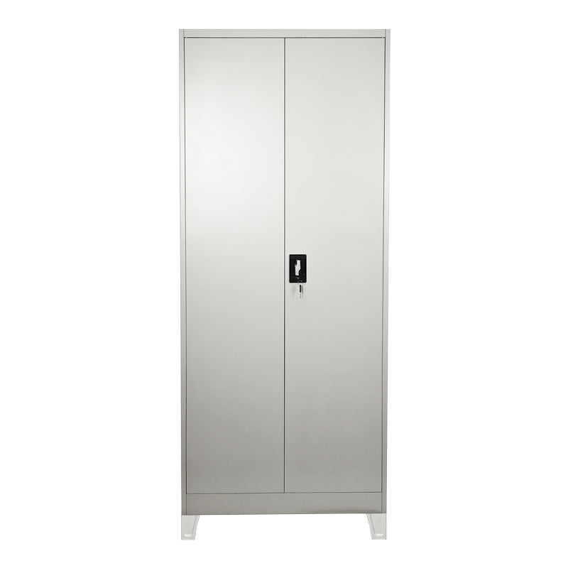 Ugren metal wardrobe in light gray 70x40x190cm