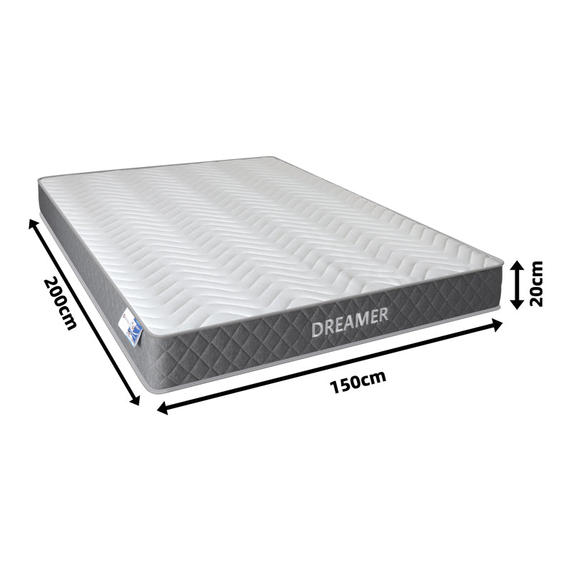 Dreamer pocket spring double-sided mattress 20cm 150x200cm