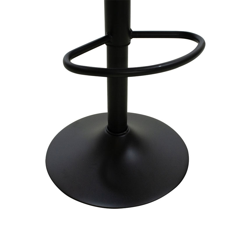 Bar stool Libra pakoworld PU black-metal black