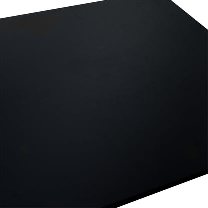 Bar table Vegas pakoworld MDF black-chrome base 70x70x70-91.5cm