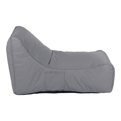 Professional bean bag lounger Otenda in anthracite color 67x110x65cm