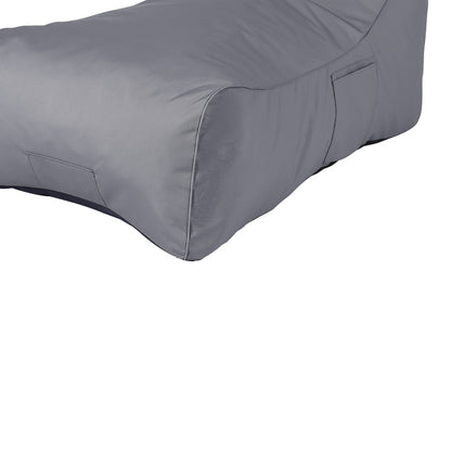 Professional bean bag lounger Otenda in anthracite color 67x110x65cm