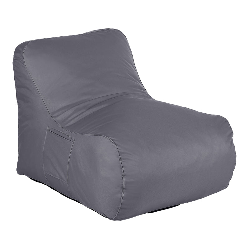 Professional bean bag lounger Belogan in antracite color 73x94x65cm