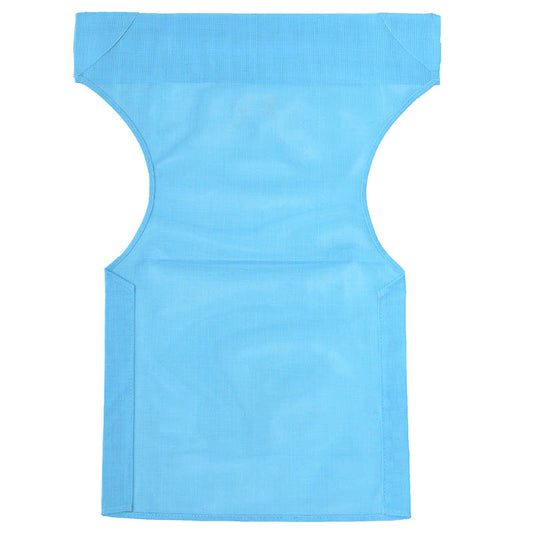 Transparent fabric Nexus pakoworld for director's chairs color turqoise for professional use 45/57x1x78,5cm