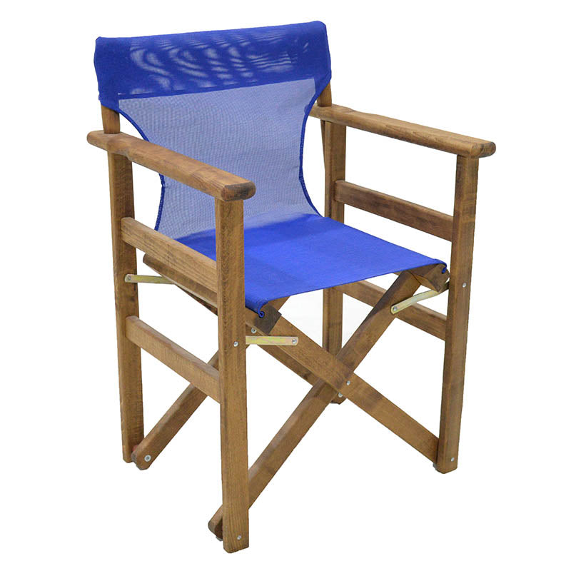 Perforated cloth Nexus pakoworld professional for director's chair blue 45/57x1x78.5cm