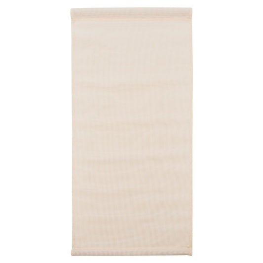 Perforated chaise longue cloth Retto professional off-white color for professional use 44x1x114cm