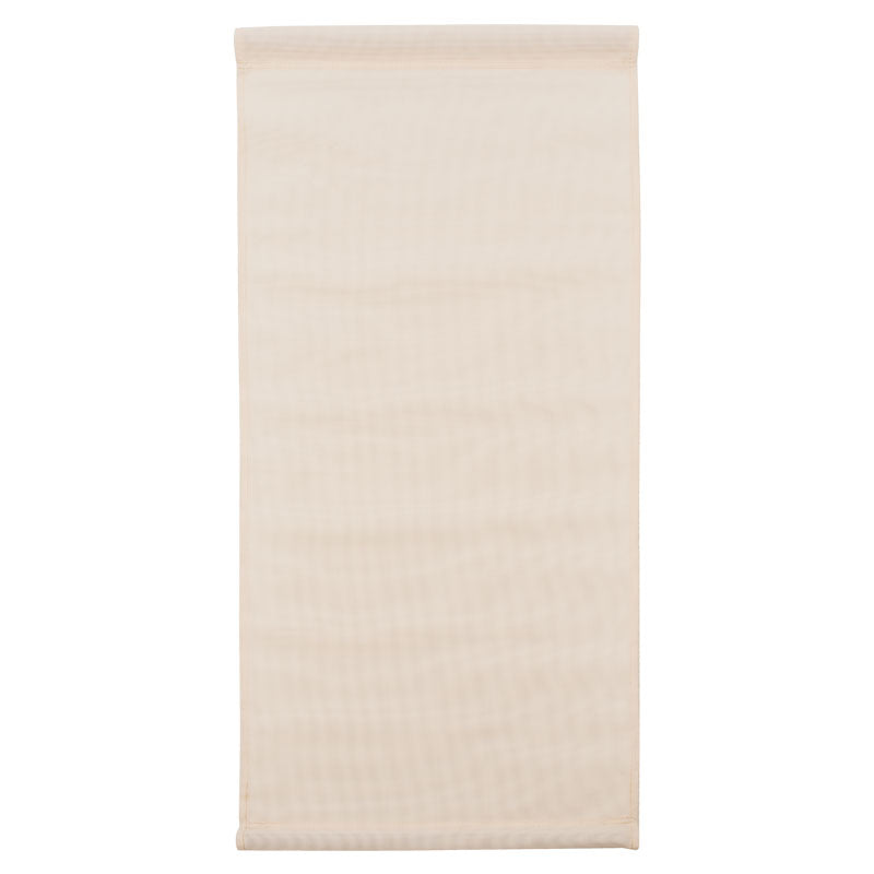 Perforated chaise longue cloth Retto pakoworld professional off-white color for professional use 44x1x114cm