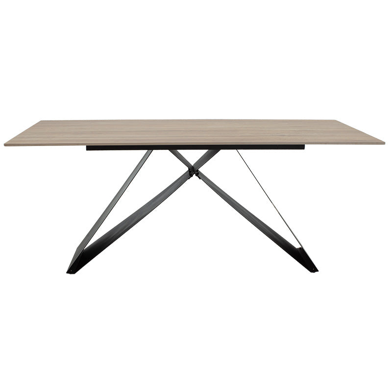 Kitcen table Sabrina pakoworld sintered stone sonoma-black 180x90 x75cm