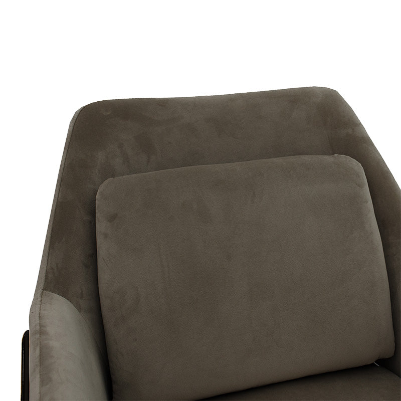 Armchair Mira pakoworld anthracite-black 65x69x86cm