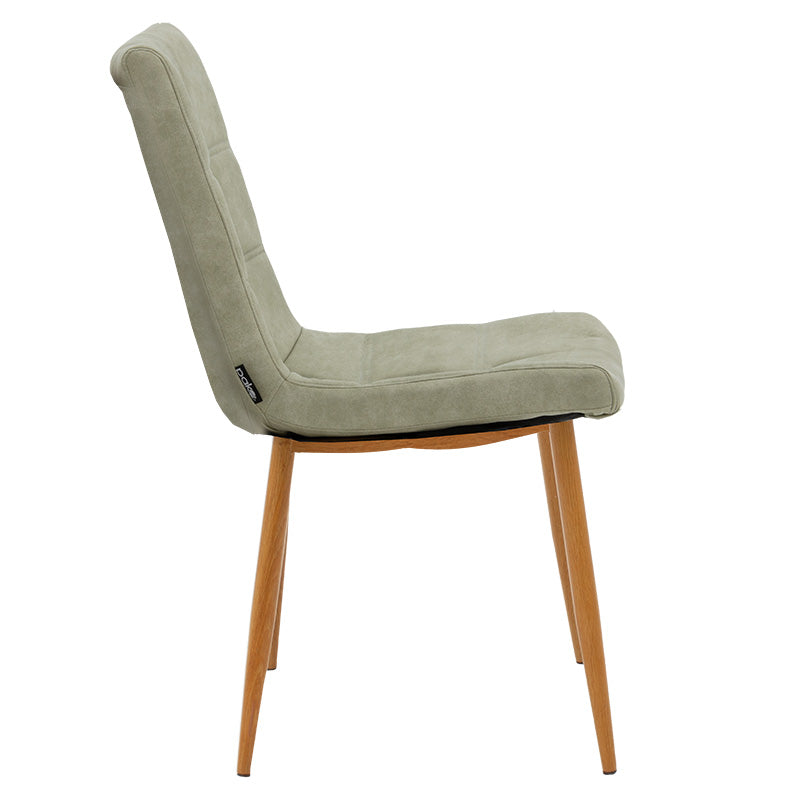 Chair Nola pakoworld pu gray antique-natural leg