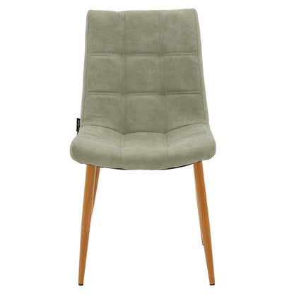 Chair Nola pakoworld pu gray antique-natural leg