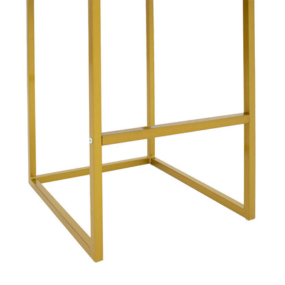 Bar Stool Hydro metal golden legs-velvet black