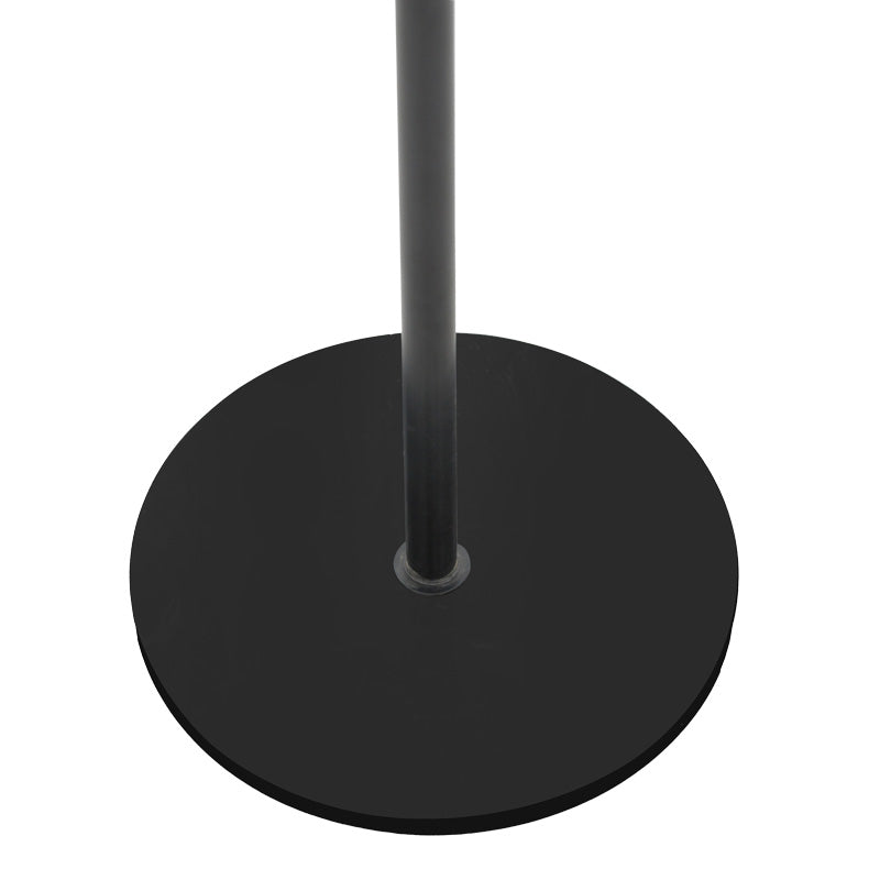 Coat stand Fori pakoworld black metal 30x30x173cm