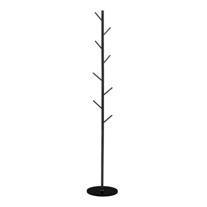 Coat stand Fori pakoworld black metal 30x30x173cm