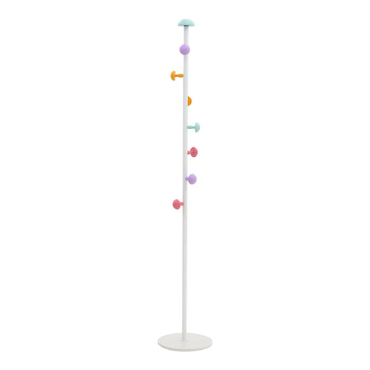 Coat stand Mush pakoworld white metal 30x30x168cm