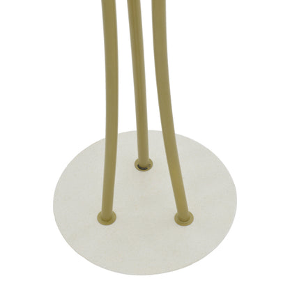 Coat stand Marianni pakoworld gold-white metal 50x38x182cm